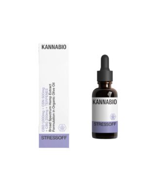 STRESSOFF CBD+CBG+CBN+Τερπένια  (1,750mg/10ml) KANNABIO 10ml
