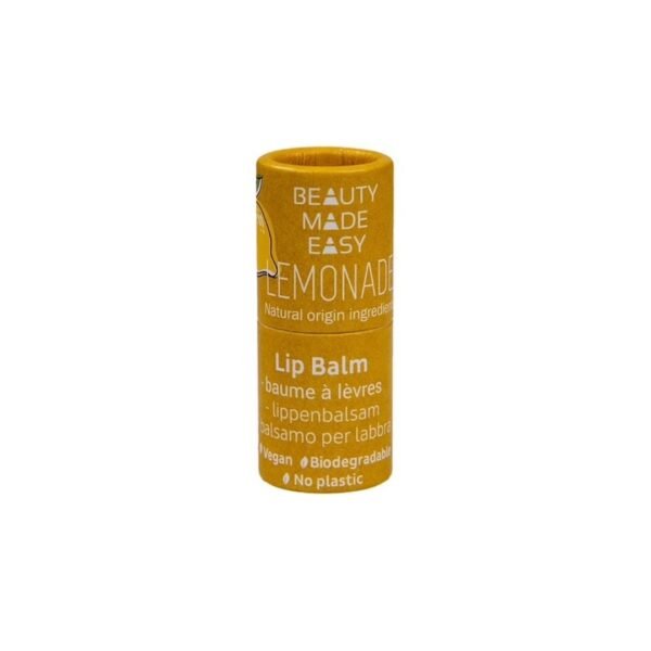 BME LIP BALM LEMONADE 2 VEGAN LIP BALM LEMONADE BEAUTY MADE EASY 5.5gr