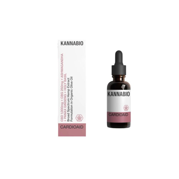 cardioaid CARDIOAID CBD+CBG+ΠΡΟΣΑΡΜΟΓΟΝΑ ΒΟΤΑΝΑ (1,250mg/10ml) KANNABIO 10ml