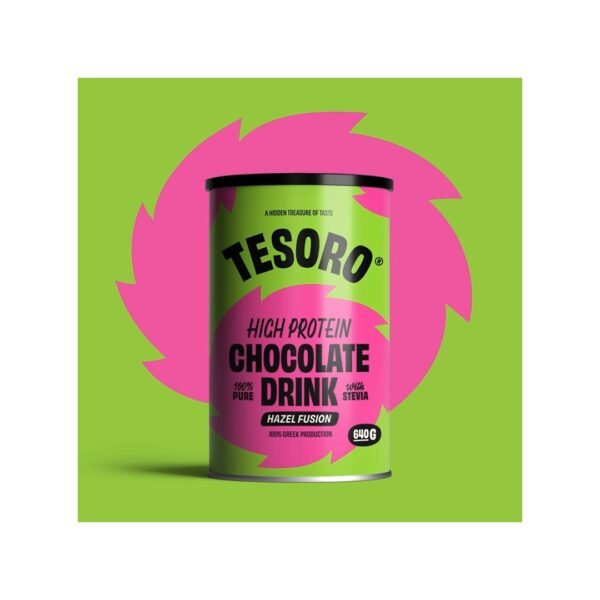 ΠΡΩΤΕΙΝΙΚΟ ΡΟΦΗΜΑ ΣΟΚΟΛΑΤΑΣ HAZEL FUSION TESORO 640gr