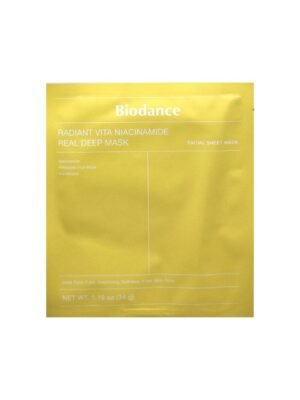 RADIANT VITA NIACINAMIDE REAL DEEP MASK YELLOW