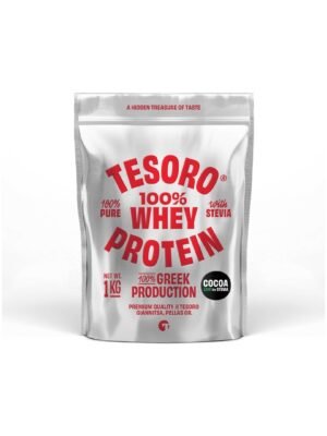 whey cocoa low ste ΠΡΩΤΕΙΝΗ ΟΡΟΥ ΓΑΛΑΚΤΟΣ ΜΕ ΓΕΥΣΗ COCOA LOW IN STEVIA TESORO 1kg