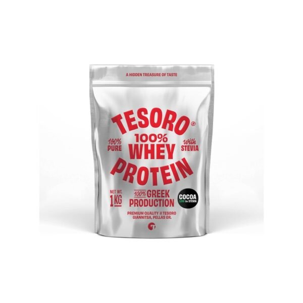 ΠΡΩΤΕΙΝΗ ΟΡΟΥ ΓΑΛΑΚΤΟΣ ΜΕ ΓΕΥΣΗ COCOA LOW IN STEVIA TESORO 1kg