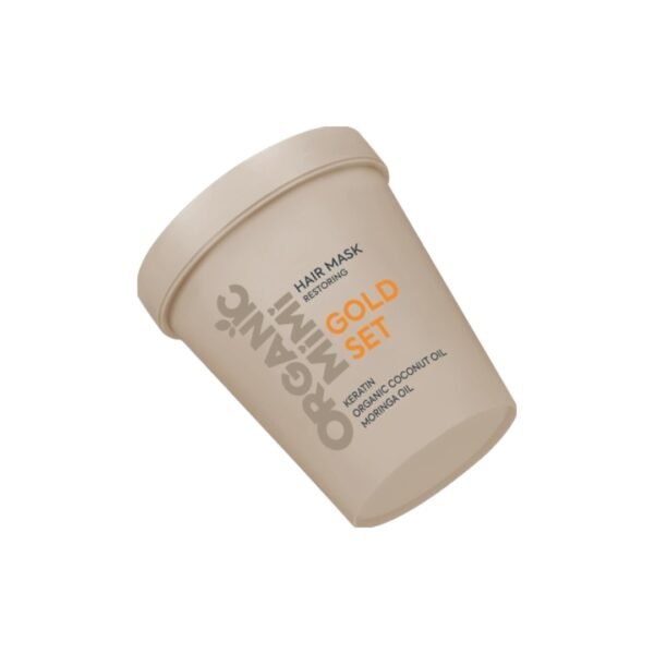 mimi cold mask HAIR MASK RESTORING GOLD SET COCONUT & KERATIN