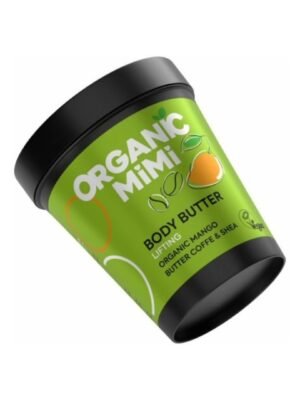 organic mimi body butter mango coffee and shea BODY BUTTER LIFTING MANGO & COFFEE