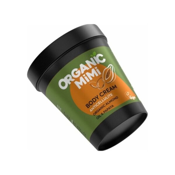 organic mimi body cream almond oil papaya BODY CREAM ANTICELLULITE ALMOND & PAPAYA