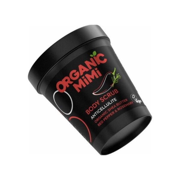 organic mimi body scrub red pepper - rosemary BODY SCRUB ANTICELLULITE RED PEPPER & ROSEMARY