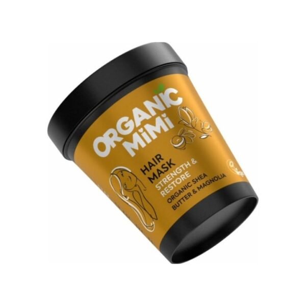 organic mimi hair mask strength and restore magnolia HAIR MASK STRENGTH & RESTORE SHEA BUTTER & MAGNOLIA