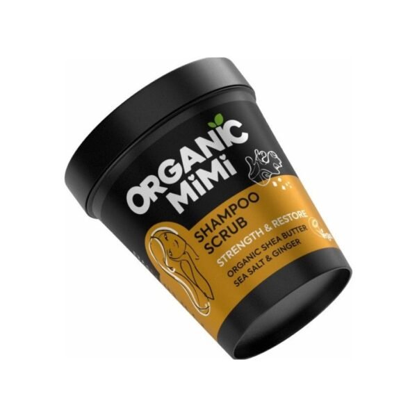 SHAMPOO SCRUB STRENGTH & RESTORE SEA SALT & GINGER ORGANIC MIMI 280ml