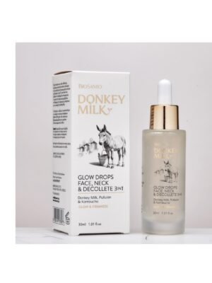 DONKEY GLOW DROPS GLOW SERUM ΣΤΑΓΟΝΕΣ ΛΑΜΨΗΣ ΓΙΑ ΠΡΟΣΩΠΟ, ΛΑΙΜΟ ΚΑΙ ΝΤΕΚΟΛΤΕ
