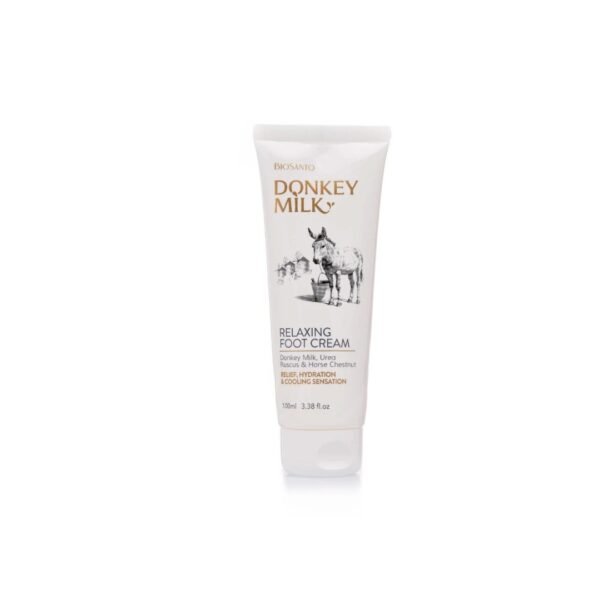 FOOT DONKEY CREAM ΕΝΥΔΑΤΙΚΗ ΚΡΕΜΑ ΠΟΔΙΩΝ ΜΕ ΓΑΛΑ ΓΑΙΔΟΥΡΑΣ