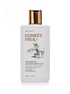 SHAMPOO AND BODY BATH DONKEY ΣΑΜΠΟΥΑΝ ΚΑΙ ΑΦΡΟΛΟΥΤΡΟ ΜΕ ΓΑΛΑ ΓΑΙΔΟΥΡΑΣ