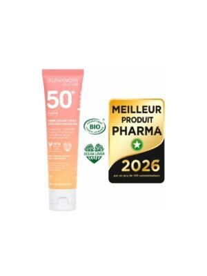 ALPHANOVA FACE SUN SCREEN SPF50+ ΑΝΤΗΛΙΑΚΗ ΟΡΓΑΝΙΚΗ ΚΡΕΜΑ ΠΡΟΣΩΠΟΥ SPF50+ ALPHANOVA