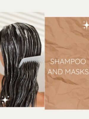 shampoo AND MASKS ΜΑΣΚΑ ΜΑΛΛΙΩΝ ΚΑΙ CONDITIONER ΜΕ ΓΑΛΑ ΓΑΙΔΟΥΡΑΣ